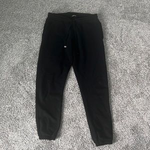 talentless black joggers